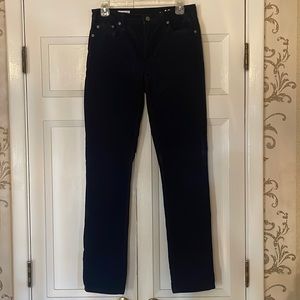Gap Navy Straight Leg Corduroy Jeans